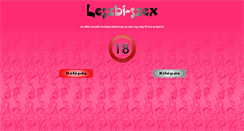 Desktop Screenshot of leszbi-szex.hu